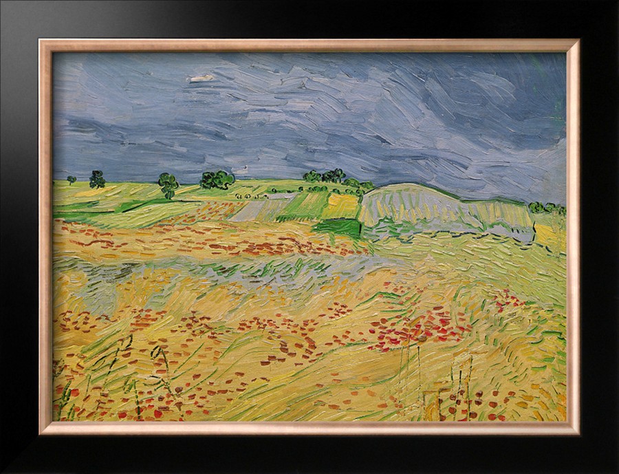 The Plain at Auvers - Van Gogh Painting On Canvas